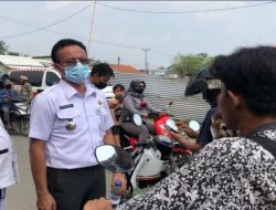 Muspika Cabangbungin Gelar Razia Vaksinasi di Perbatasan Bekasi-Karawang