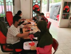 PDI Perjuangan Kabupaten Bekasi Gelar Vaksinisasi Bekerjasama dengan Polres Metro Bekasi