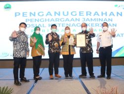 Kota Bekasi Raih Juara Pertama Penghargaan Paritrana Tingkat Jabar 2020