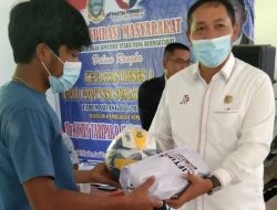 Sekretaris Komisi A DPRD Sumut Reses,  Berikan Bantuan kepada Warga Kecamatan Muara