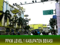 PPKM Level 1 Kabupaten Bekasi Berlanjut Hingga 29 November 2021