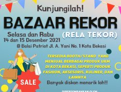 Jelang Akhir Tahun 2021, Pemkot Bekasi akan Gelar Bazar Rekor