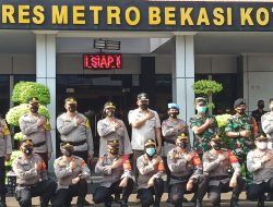 Jelang Akhir Tahun 2021, Tiga Pilar Kota Bekasi Gelar Apel Operasi Lilin