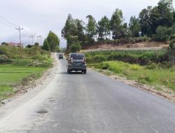 Warga Apresiasi Bupati Humbahas,Tepati Janji Perbaiki Jalan Saitnihuta