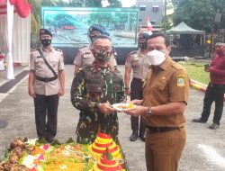 Pemkab Bekasi Serahkan Hibah Tanah ke Batalyon D Pelopor Satbrimob PMJ
