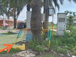 Pembangunan Taman di Kabupaten Bekasi Diduga Dikerjakan Asal Jadi, Warga Kecamatan Serang Baru Kecewa