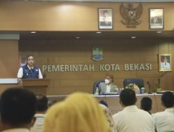 Plt Wali Kota Bekasi Pimpin Rapat Perencanaan Pembangunan Tahun 2023