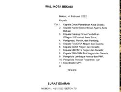 Pemkot Bekasi Terapkan PTM 50 Persen Saat PPKM Level 2 Covid-19