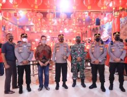 Kapolres Metro Bekasi Kota Tinjau Perayaan Imlek 2022