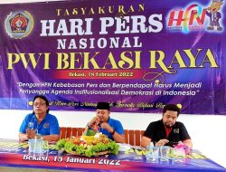 PWI Bekasi Raya Adakan Acara Syukuran HPN 2022