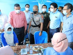 Kejar Target Vaksinasi, Polres Metro Bekasi Kota Jalin Kerjasama dengan Pengusaha