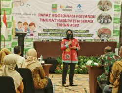 DPMPD Kabupaten Bekasi Gelar Rapat Koordinasi Posyandu 2022