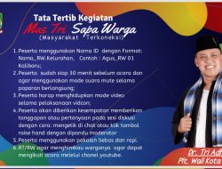 Pekan Kedua Program Mas Tri Sapa Warga Bahas Pelayanan Kesehatan