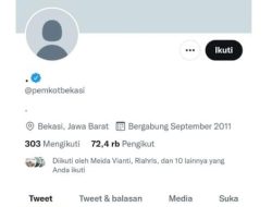 Ini Penjelasan Kepala Diskominfostandi Terkait Diretasnya Akun Twitter Pemkot Bekasi