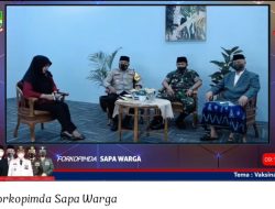 Forkopimda Kota Bekasi Sapa Warga Bahas Vaksin Halal di Bulan Ramadhan