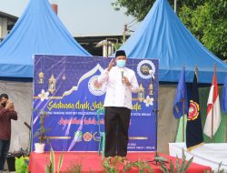 Plt Wali Kota Bekasi Hadiri Santunan Anak Yatim di Kecamatan Bantargebang