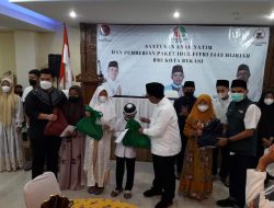Ketua BMI Kota Bekasi Bagikan Bingkisan Lebaran kepada 67 Anak Yatim