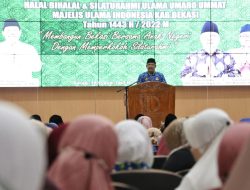 Halal Bi Halal, Plt Bupati Bekasi Haturkan Terimakasih kepada Ulama yang Sudah Bersinergi