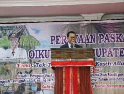 Melalui Perayaan Paskah Oikumene, Bupati Toba Tekankan Kebersamaan Membangun Toba