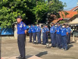 Pj Bupati Bekasi Dani Ramdan Pimpin Apel Pagi di Dinas Pemadam Kebakaran