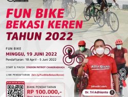 Tri Adhianto Ajak Warga Kota Bekasi Meriahkan Fun Bike 2022