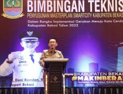 Dani Ramdan Buka Bimtek Penyusunan Masterplan Smart City Kabupaten Bekasi
