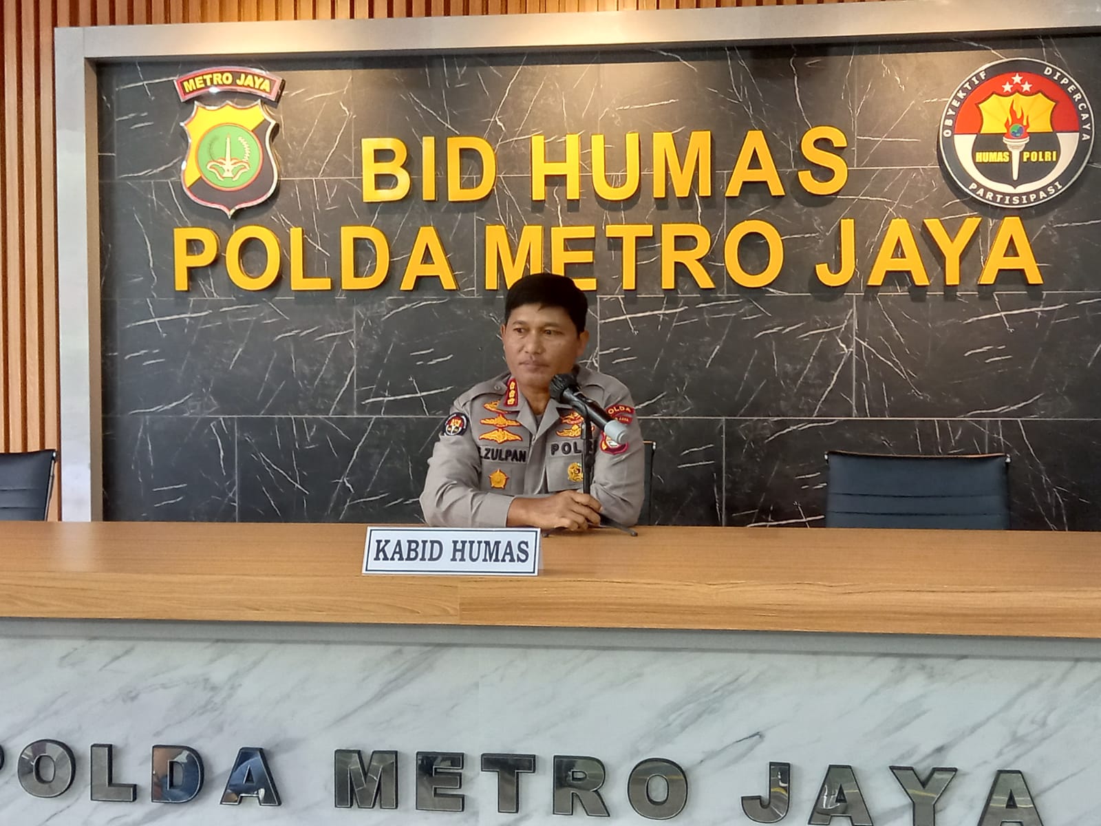 Kabid Humas Polda Metro Jaya, Kombes Endra Zulpan