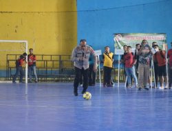Kapolres Metro Bekasi Buka Turnamen Futsal Sambut HUT Bhayangkara 76