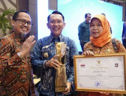 Kabupaten Bekasi Raih Penghargaan Capaian Penetapan Batas Desa Tingkat Nasional