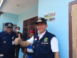 Pj Bupati Bekasi Tinjau Program Rutilahu dan SPAL di Kecamatan Cibitung