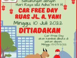 CFD Kota Bekasi Sementara Ditiadakan Saat Peringatan Idul Adha