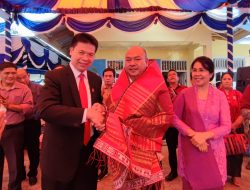 Bupati Taput Hadiri Perayaan Jubileum 150 Tahun HKBP Simasom Ressort Pansurnapitu Distrik II Silindung