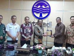 Sekda Humbahas Bahas Studi Kelayakan KSO Pengelolaan Air Minum Bersama Perumda Tirtanadi