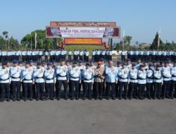 737 Petugas Pemasyarakatan Kemenkumham Ikut Pembinaan Fisik dan Mental