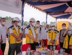 Menko Marvest Luhut Binsar Panjaitan Tinjau TSTH2 di Humbahas