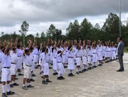 Bupati Humbahas Kunker ke SMP N 5 Pollung
