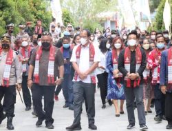 Ini Kata Kapolres Humbahas Saat Hadiri  Festival Raja Sisingamangaraja