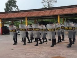 Polres Humbahas Tingkatkan Latihan Dalmas
