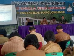 Sambut HUT RI ke-77, Camat Paranginan Adakan Rapat Koordinasi