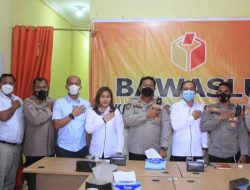 Jelang Pemilu Serentak 2024, Bawaslu Humbahas Koordinasi dengan Polres