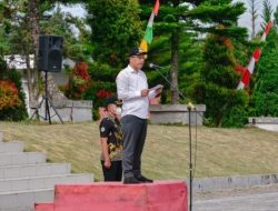 Bupati Humbahas Pimpin Apel Kesiapsiagaan Penanggulangan Karhutlah