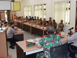 Forkopimda Humbahas dan Polres Tindaklanjuti Penyusunan Satgas  Penanganan Karhutla