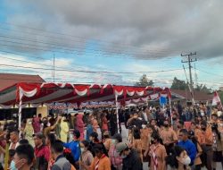 Sambut Hari Kemerdekaan RI ke-77, Pemkab Humbahas Gelar Pawai Obor “Taptu”