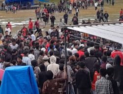 Pertandingan Sepak Bola Antar Desa di Kecamatan Lintongnihuta, Panitia Putuskan Dua Juara Pertama
