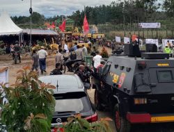 Puan Maharani Kunjungi Humbahas, Polisi Sigap Amankan Lokasi
