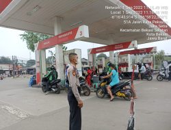 Terkait Kenaikan Harga BBM, Polres Metro Bekasi Kota Mulai Pantau Sejumlah SPBU