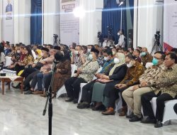 Sekda Kota Bekasi Hadiri Rakernis Komisi Informasi Tahun 2022 di Bandung