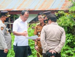 Bupati Bersama Kapolres Humbahas Tinjau Lokasi Pembangunan Polsek di Baktiraja