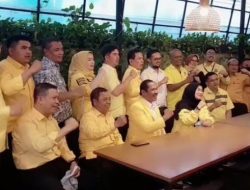 Hadiri Kegiatan Golkar Kabupaten Bekasi, Juhandi Mengaku Kebetulan Pakai Kemeja Kuning
