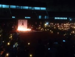 Tragedi Stadion Kanjuruhan, Ratusan Suporter Sepak Bola di Kabupaten Bekasi Gelar Doa Bersama